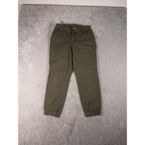 Duluth Trading Women's 8 Green Rootstock Gardening Jogger Pants